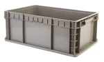 Hudson 24X15X9" (3 Pack) Straight Wall Handled Storage Container Tote. Fixed Price $99.40.