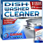 Dishwasher Cleaner Deodorizer Descaler Tablets, 24 Pack. Fixed Price $23.99.