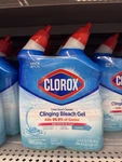 Clorox Toilet Bowl Cleaner With Bleach Ocean Mist 24 Oz, Pack. Fixed Price $14.97.