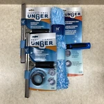Lot Of Unger 12" Squeegees And 14" Scrubber. Fixed Price $29.99.
