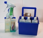 Amway Super Concentrated Cleaning System Zoom Loc See Spray Mixer Caddy Etc Lot. Fixed Price $50.00.