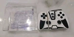 Claire's Silicone 2" X 3" Airpods Carrying Case Black & White Game Controller. Fixed Price $13.95.