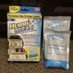 Of 2 Hurriclean Automatic Toilet Tank Cleaner (5-PACK). Fixed Price $22.99.