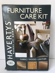 New Havertys Makes Home Furniture Care Gold Kit Fabric - Wood Leather (C6). Fixed Price $14.40.