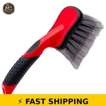 Mothers Car Wash Brush - 10 Inch Short Handle Tire Cleaner Red/black. Fixed Price $29.99.