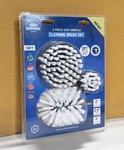 Diamond Shine 3PC Soft Bristle Cleaning Brush Set -for Smooth Surfaces-. Fixed Price $15.99.