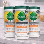 7TH Generation Disinfecting Multi-surface Wipes, Lemongrass Citrus, 70 Count. Fixed Price $45.83.