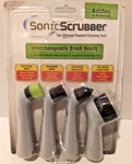 Sonic Scrubber Bathroom Cleaning 4 Interchangeable Brush Heads Tools.... Fixed Price $11.00.