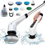 Electric Spin Scrubber Cordless Bath Tub Power With 8 Replaceable Drill. Fixed Price $56.25.