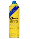 Johnson One Step Buff Wax Fine Wood Floor Care 22OZ Unopened- Discontinued. Fixed Price $53.99.