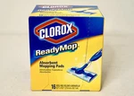 Clorox Readymop Absorbent Mopping Pads 16 Count Refill 8.5X10.5 Discontinued. Fixed Price $16.11.