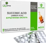 Qg Group Succinic Acid Amber 80 TABS/0.25G. Fixed Price $22.99.