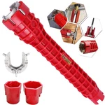 Multipurpose Faucet Plumbing Wrench For Toilet Bowl Sink Bathroom Kitchen. Fixed Price $19.81.
