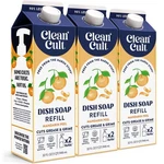 Cleancult Dish Soap Liquid Refills Plant Based Cleaning Power Cuts Grease Grime. Fixed Price $34.36.