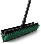 Eyliden Double-sided Floor Scrub Brush, 65.5'' Long Handle, V-shaped Head Bru.... Fixed Price $24.99.
