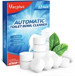 Vacplus Toilet Bowl Tablets 12 Pack, Automatic Cleaners With. Fixed Price $12.14.