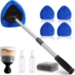 Car Windshield Cleaning Tools, Expandable Window Cleaner Kit With 4 Blue. Fixed Price $17.73.