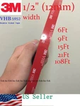 3M Vhb #5952 Double-sided Acrylic Foam Tape Automotive 1/2" X 9/15/21/36/108 Ft.. Fixed Price $59.99.