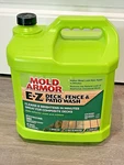 Jumbo 2.5 Gallons Mold Armor E-z Deck Fence Patio Wash Cleans Brightens. Fixed Price $56.99.