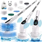 Electric Spin Scrubber Voice Broadcasting Bathroom Shower Cleaning Brush Tikenso. Fixed Price $30.58.