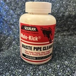 Mule-kick Waste Pipe Cleaner Flakes Heavy Duty Drain Clog Remover Made Usa. Fixed Price $97.30.