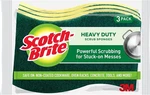 3M 7100167747 Scotch-brite Heavy Duty Scrub Sponge HD-3 8/3 (3EA). Fixed Price $12.98.