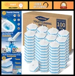 100 Count Disposable Toilet Bowl Wand Refills, Compatible Cleaner Heads For All. Fixed Price $59.99.