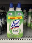 Lysol Toilet Bowl Cleaner Fresh Cling Gel, 24OZ (pack Of 2). Fixed Price $11.16.