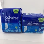 2) Stayfree Ultra Thin Regular With Wings 18 Pads Dry Cool Thermo Control. Fixed Price $36.99.