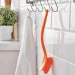 1 One Ikea Orange Hook Cleaning Washing Scrub Brush-safe For Nonstick Cookware. Fixed Price $8.50.