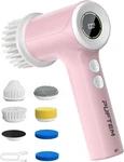 Upgraded Electric Spin Scrubber, Powerful Cordless Shower With 4500MAH. Fixed Price $51.99.
