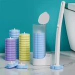 18 Pcs Disposable Toilet Brush And Holder Bathroom. Fixed Price $19.99.