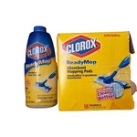 Clorox Ready Mop Advanced Floor Cleaner Refill Bottle 24OZ & Open Box 14 Pads. Fixed Price $20.25.