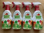 Veggie Wash Fruit And Vegetable Produce Soap 16 Fl Oz Each Lot Of 4. Fixed Price $35.00.