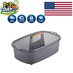 Compact 1.85 Gallon Bucket Caddy Perfect For Organized Cleaning Supplies. Fixed Price $25.99.
