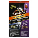 Armor All Ultra Shine Headlight Restoration Wipes No Tools Needed Uv-protection. Fixed Price $14.75.