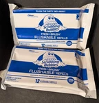 Pack Scrubbing Bubbles 12 Fresh Brush Flushable Pad Refills. Citrus Action New. Fixed Price $17.99.