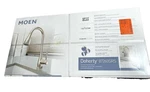 Moen Doherty Single Handle Pull-down Kitchen Faucet Spot Resist Stainless. Fixed Price $84.88.