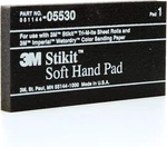 3M Stikit Soft Hand 05530 3/4" 5-1/2" 3/8" Pads/box. Fixed Price $51.14.