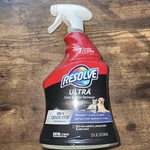 Resolve Ultra Pet Stain & Odor Remover Spray Oxi + Stop Technology 32OZ New. Fixed Price $9.99.