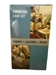 Stainsafe Furniture Care Kit Fabric Leather Wood Cleaning New Sealed. Fixed Price $14.99.