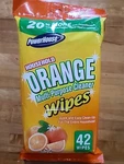 Powerhouse 94067-16 42 Count Multi Purpose Orange Citrus Wipes. Fixed Price $12.89.