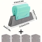 Ergonomic Reusable Home-use Long-lasting 5-PIECE Window Track Cleaning Brush Set. Fixed Price $36.35.
