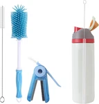 Uxietin Pack Water Bottle Cleaner Kit For 24OZ/32OZ/40OZ,OWALA Brush And. Fixed Price $11.94.