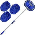 62'' Car Wash Brush With Long Handle Chenille Microfiber Mop Mitt Ki.... Fixed Price $23.75.