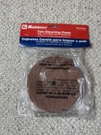 Genuine Koblenz Tan Cleaning Pads W/ Retainer Clips 45-0105-2 Sealed. Fixed Price $16.95.