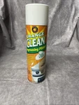 Vintage Orange Clean Degreasing Foam Glo Fast Acting Powerful 17 Oz Full. Fixed Price $19.95.