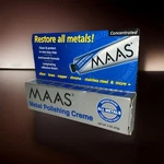Maas 2 Oz. Concentrated Polishing Creme Ounce Tube-all Metals Made Usa Nib. Fixed Price $38.00.