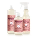 Mrs. Meyer's Meyers Day Kitchen Basics Set Rose Scent Cleaning. Fixed Price $33.88.