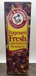 Vintage 1993 Arm & Hammer Potpourri Fresh Carpet Deodorizer Country 36 Oz. *nos. Fixed Price $27.90.
